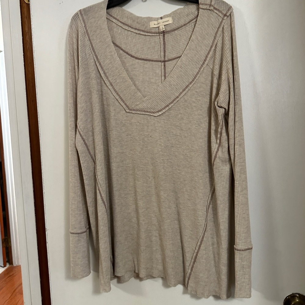 Gilded intent long sleeve shirt